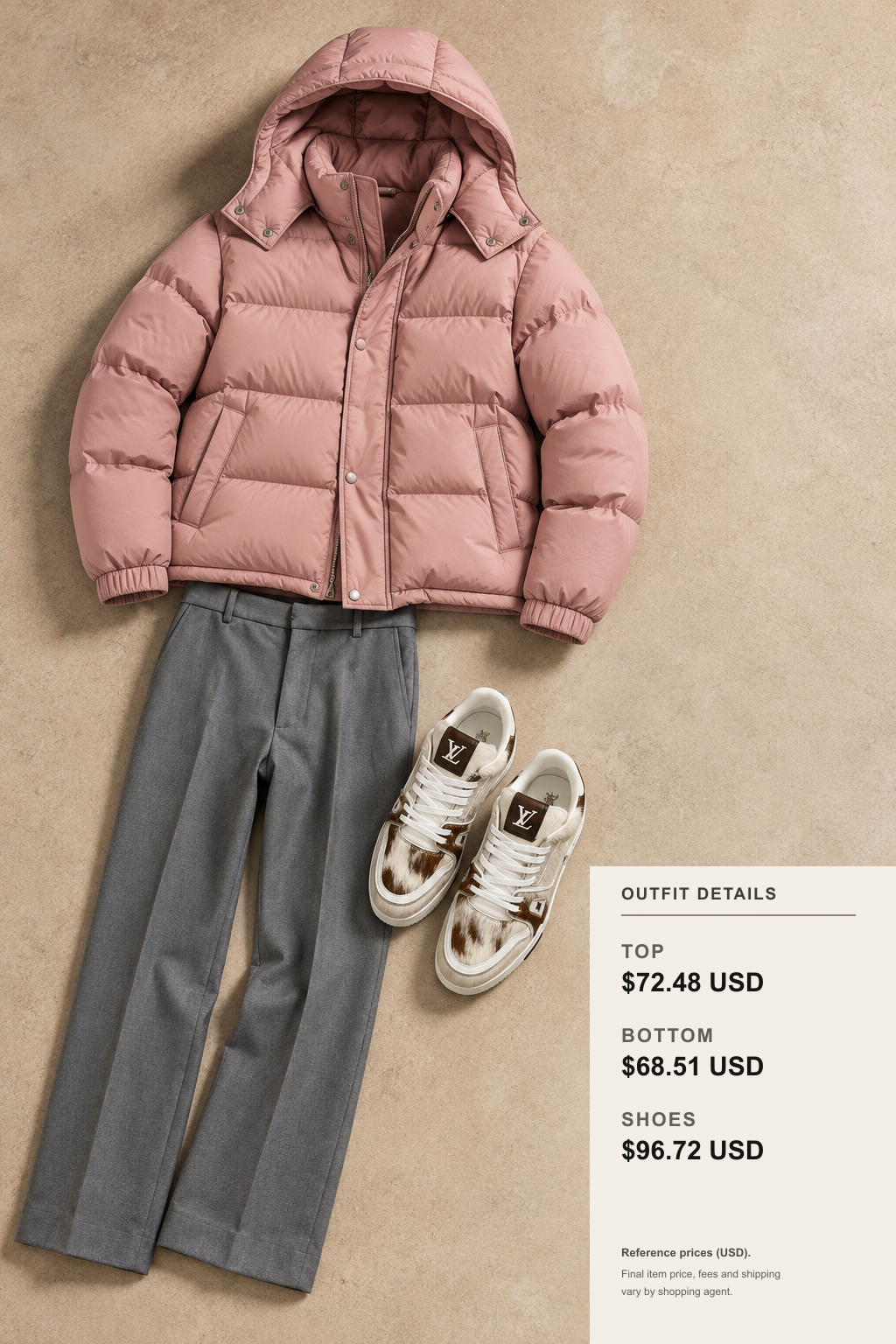 palm angels Jacket: 3 Fall-Winter Color Plans outfit 2 editorial flat lay for kakobuy