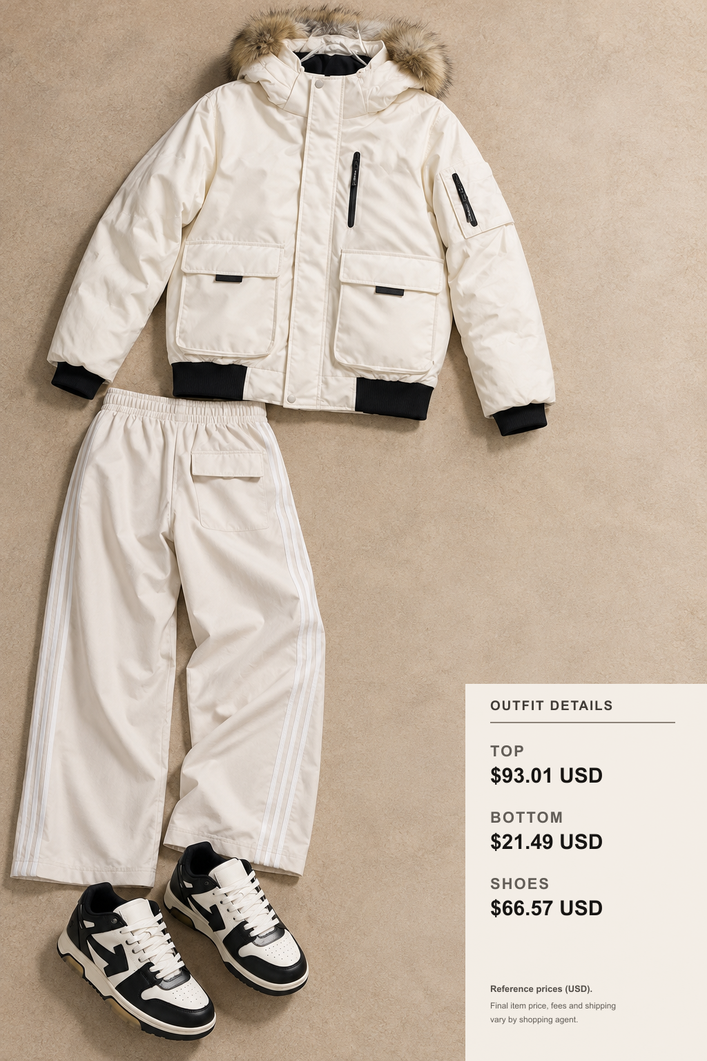 Off White Jacket: 3 Fall-Winter Layering Plans
