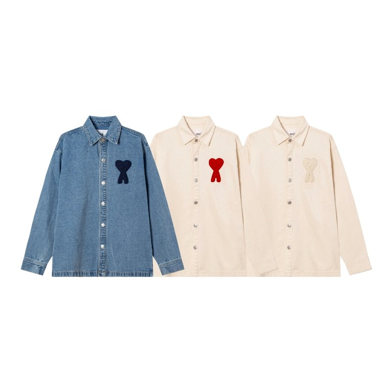 Ami Paris Heart-Embroidered Denim Shirt Review: Sleeve Length Is the Number We Check First