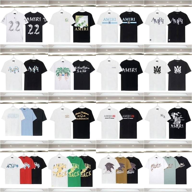 Amiri Letter-Print Logo T-Shirt Review: A $8.36 Cotton Crew Neck Through Five Wash Cycles