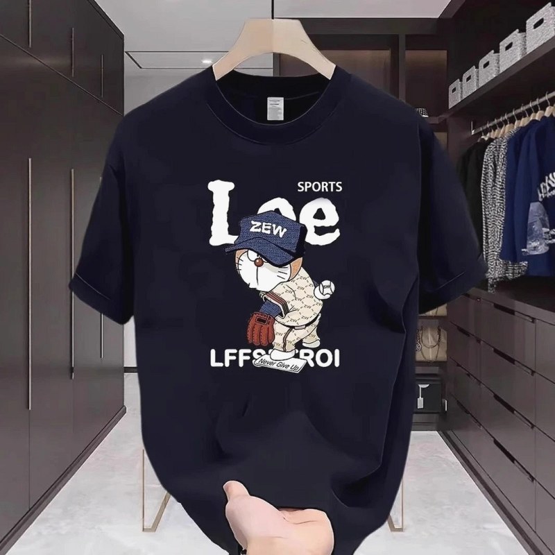 Lee Black T-Shirt in Casual Streetwear Style Review: We Tested the 250g Heavy Cotton Build